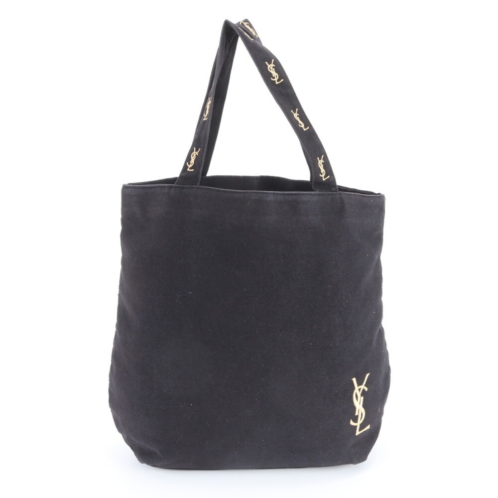 Yves Saint Laurent Tote Bag, Shoulder Handbag, Black, Women's